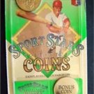 1990 Sport Stars Collector Brass Coins Howard Johnson NY Mets and Bonus BanDai