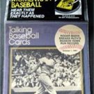 1989 CMC Talking Baseball Card 33 RPM Record # 10 Roger Maris Breaks HR Record