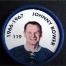 1966-1967 NHL Hockey Coin # 119 Johnny Bower Toronto Maple Leafs