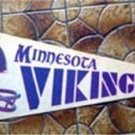 Vintage Minnesota Vikings NFL Football Pennant
