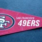 San Francisco Forty Niners 49ers NFL Football 9" Mini Pennant Rico / Tag Express