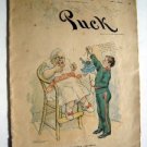 Feb 28 1894 Puck McKinley Hoar Black Racist Color Litho Keppler/ Taylor
