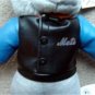New York Mets Baseball Teddy Bear w Vinyl Jacket 13"
