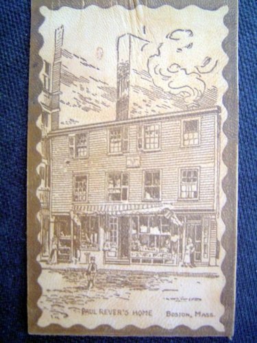 Circa 1907 Paul Revers Home Boston Mass Postcard