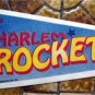 Harlem Rockets Comic Basketball Pennant Rainbow Express