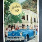 1952 Dealer (8) Page STUDEBAKER Champion & Commander V-8 Color Advertisement