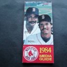 1984 Boston Red Sox Media Information Guide Jim Rice Wade Boggs Cover