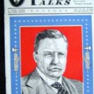 Vintage Oct 1942  Roosevelt Savings Bank Thrift Talks Booklet  TEDDY R Cover NM