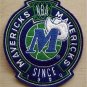 Dallas Mavericks NBA Basketball Cloth Crest Shield Patch 4 1/2"