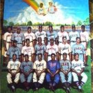 20 Negro League Players "Tribute to Leon Day" Ron Lewis Baseball Poster Unsigned