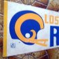 Vintage Los Angeles Rams NFL Football Pennant
