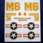 Vintage C-47 Douglas Dakota Airplane Model Decal Sheet Unused