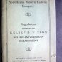 1935 Norfolk & Western Railway Co. Regulations Booklet Relief & Pension Dept