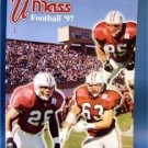 Football Program 1997 University of Mass UMASS Guide