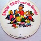 Vintage Childrens 45 RPM Picture Record 2 Nursery Rhymes Snow Drop & the Dwarves