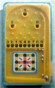 Mr. Pinball Game by Marx Toys Plastic 2 3/4" by 4 3/4"