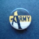 Vintage Army West Point Football Pin 1 1/4" Diameter