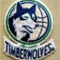 Minnesota Timberwolves NBA Basketball Logo Die Cut Cloth Patch 2 1/2"