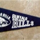 Vintage 1970s NFL Football Mini Pennant 12" Buffalo Bills