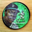 1971 Mattel Instant Replay Record 2 1/2" Baseball Willie McCovey SF Giants G