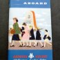 1956 American Airlines 64 Page Booklet Welcome Aboard 3 1/2" x 6"