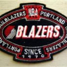 Portland Trailblazers Basketball NBA Cloth Oval Patch 3 1/2"
