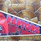 Toronto Raptors NBA Basketball Pennant Wincraft with Cardboard Hanger