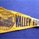 Vintage Valley Forge Penn Wash Memorial Chapel Felt Mini Souvenir Pennant 7 3/4"