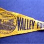 Vintage Valley Forge Penn Wash Memorial Chapel Felt Mini Souvenir Pennant 7 3/4"