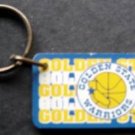 Golden State Warriors NBA Basketball Plastic Key Chain Tag Express 2 1/4"