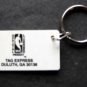 Golden State Warriors NBA Basketball Plastic Key Chain Tag Express 2 1/4"
