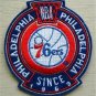 Philadelphia 76ers Basketball Cloth Crest Shield Patch 3 1/2"