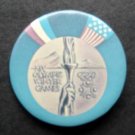 XIV Olympic Winter Games 1984 Sarajevo Yugoslavia PIN 2 1/4" Diameter