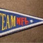 Team NFL Logo Mini Pennant Cloth Patch 3" x 1 1/2"