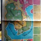 Hartford Times ~ Original news page #9E ~  Map Southeast Asia December 22 1966