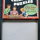 Vintage 1940s 2 Perfect Childrens Jigsaw Puzzles # 41 Set # 1 BOX ONLY
