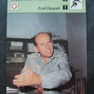 1977-1979 Sportscaster Card Track and Field Emil Zatopek 14-12