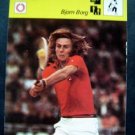 1977-1979 Sportscaster Card Tennis Bjorn Borg 09-21