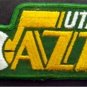 Utah Jazz Basketball NBA Green Cloth Patch 4 1/4"