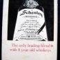1970 Pro Basketball Guide Schenley Products Booklet