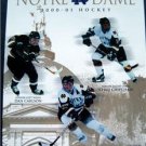 Notre Dame University NCAA College Hockey Program 2000-01