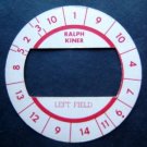 Cadaco All-Star Baseball Game Disk Ralph Kiner Left Field