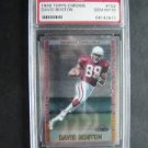 1999 Topps Chrome Rookie Card David Boston #152 PSA 10 Cardinals FB