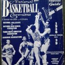 1938-1939 Natinal Basketball Spalding Official Guide Book and Playing Rules