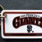 San Francisco Giants Plastic Key Chain Tag Express MLB 1992 2 1/4"