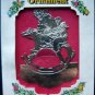 1983 Norman Rockwell McDonalds Coca-Cola Brass Christmas Ornament