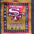 San Francisco 49ers  NFL Football Cloth 2" Jersey / Shirt Label EX