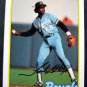 1989 Topps Baseball Talk Card Frank White Kansas City Royals # 142