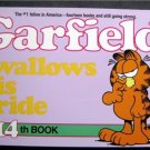 Garfield Swallows His Pride Book by Jim Davis 14th Book 1987 Ballantine