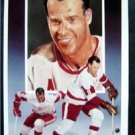Gordie Howe Legends NHL Hockey Color Post Card #4 1st Series 1991 Paluso